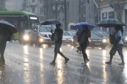 Defesa Civil emite alerta severo para chuvas no estado de São Paulo