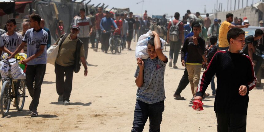 gaza-tem-40-mortos,-metade-perto-de-local-de-distribuicao-de-alimentos