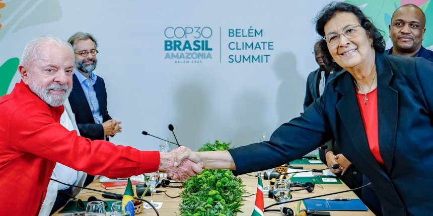 lula-se-reune-com-lideres-do-suriname-e-de-papua-nova-guine-na-cop30