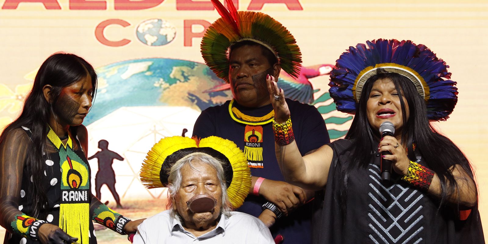 todos-na-mesma-aldeia:-cop30-mobiliza-3-mil-indigenas-em-belem