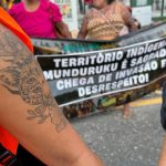 em-protesto-pacifico,-indigenas-munduruku-cobram-participacao-na-cop30