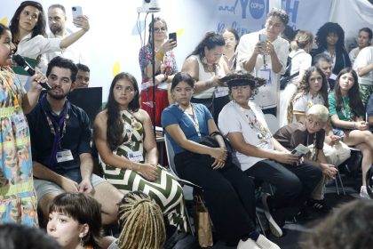 cop30:-criancas-participam-de-negociacoes-em-dia-dedicado-a-infancia