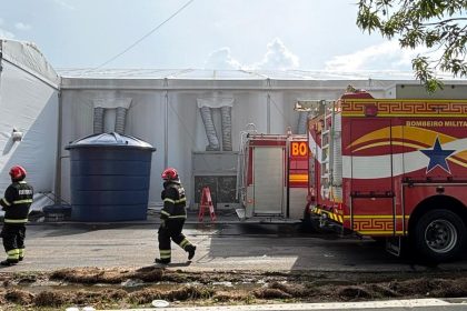 zona-azul-da-cop30-segue-fechada;-13-foram-atendidos-apos-incendio